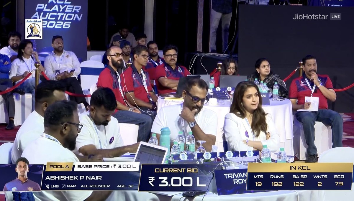 mageshyuvaraj's tweet photo. KeerthySuresh at #KT20 league auction event for Trivandrum Royalโs!..๐
@KeerthyOfficial #KeerthySuresh https://t.co/av5Ejx3ctJ