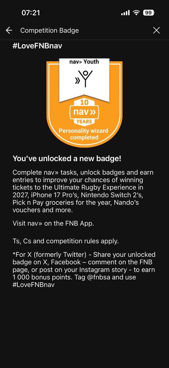 Liversz's tweet photo. @FNBSA #loveFNBnav https://t.co/imCCRlZGeC