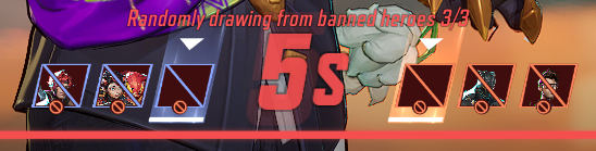 KarkatSG's tweet photo. genuinely what is the point of the 5 seconds after each ban confirmation? we can't even see who banned what anymore https://t.co/GgU5PgAetM