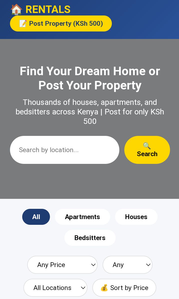 ImmuneBoss's tweet photo. #estherkeigetruth Got a vacant house or apartment? Let tenants find you.

List your rental for free, reach more potential tenants, and fill vacancies faster.

Add your property today 👉 https://t.co/Y8pfbnSMdt

#KenyaRealEstate #Landlords #PropertyManagement #RentalHomes #Kenya https://t.co/762Adp8EKs