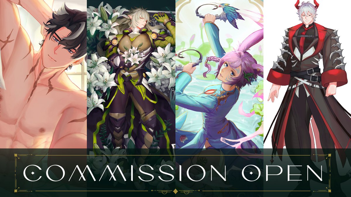 Sylvartus's tweet photo. 🎨 Commission open 🎨
I can do : character design, agcha game splash art, couple, yume ship, vtuber model and more !
I accept vgen and non vgen order
contact me on: DC _hakunon or sylvartus@gmail . com
vgen link below
❤️ and share are appreciated 🙏
#vgenopen #commissionopen https://t.co/2zKuqLwWjL