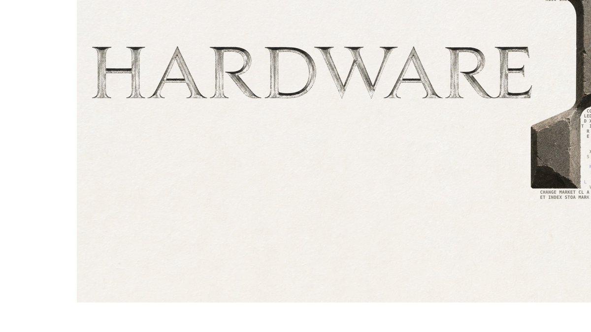 nickbakeddesign's tweet photo. ai hardware https://t.co/y8q4mQ48Xv