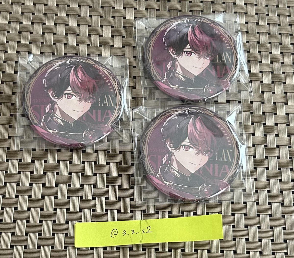 3_3_s2's tweet photo. [交換]シクフォニ 缶バッジ 第1弾

求）🌸様スクレボ

譲）画像

▶︎郵送📮
纏めての取引希望ですが1点~でもお気軽にお声掛けください🙇‍♀️

#シクフォニグッズ交換
#シクフォ二グッズ交換 https://t.co/8lJMQE1Ewk