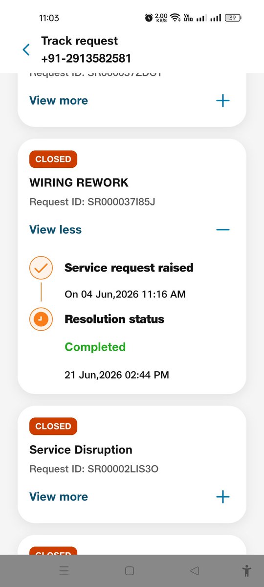 kukuldeep97's tweet photo. @JioCare jiyo wale sar  Ab ye bhi Bata dijiye aap refundable nahin karte hain kya mera net 21 din ban raha tha maine aapko post karke bhi bataya hai aur ab aap bol rahe ho refundable bhi nahin hai aapke pass 4 tarikh ko complaint 21 tarikh ko bhi solve hui hai refundable https://t.co/qmrOA2C3xd