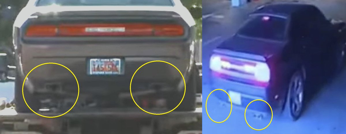 SteveCameronPr1's tweet photo. And here they are side by side. Clearly not the same car. https://t.co/PXAxDm2QR1