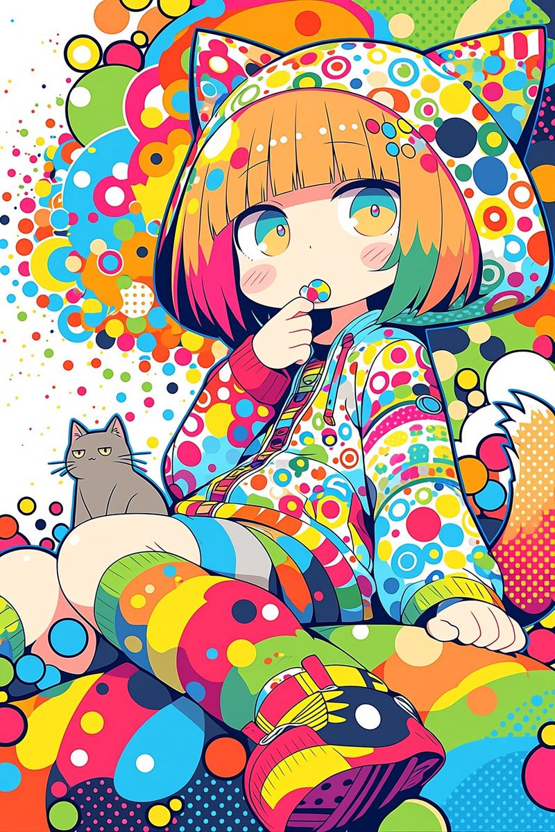 AIごちゃケモアートフェス 今日は普段の感じで参加します(*≧艸≦)