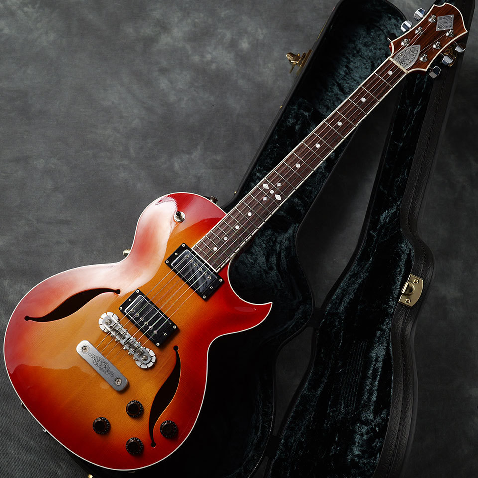 中古楽器情報】軽量2.4kg!日本製セミアコZemaitis/VIRTUOSO V22HBが