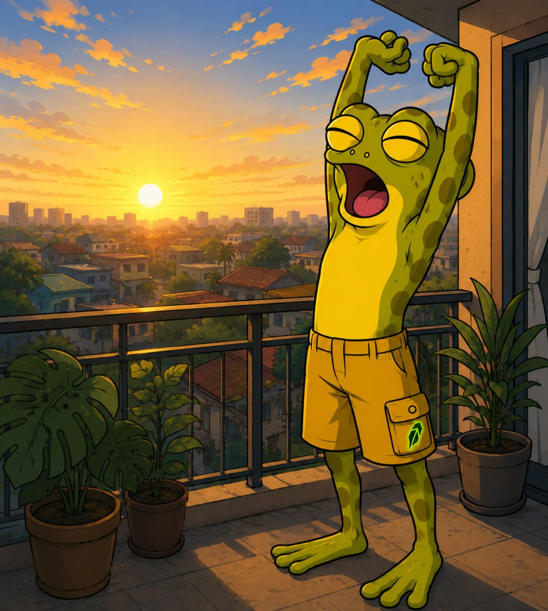 HoppyTheFrogX's tweet photo. Time to hop https://t.co/75tEyI1pDj