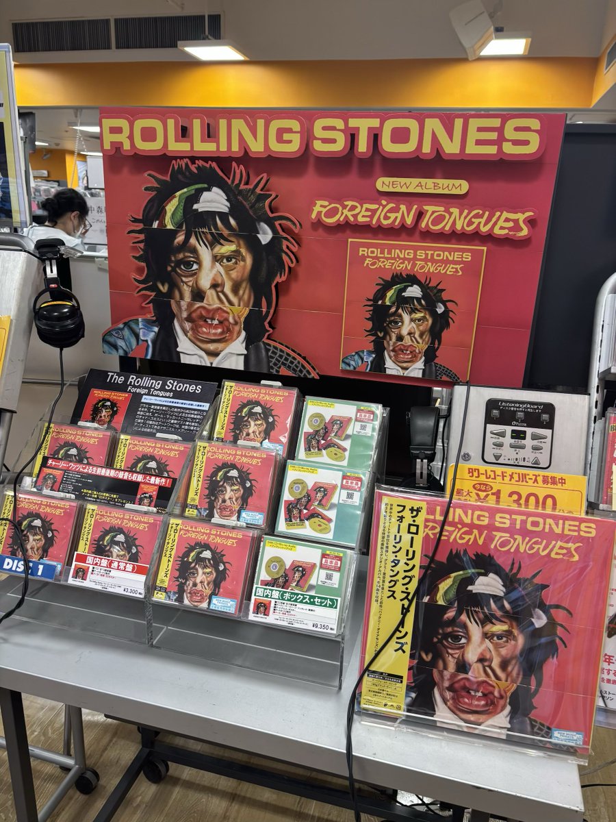 The Rolling Stones】 最新アルバム 『Foreign Tongues』 好評発売中