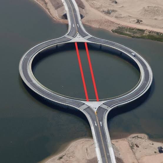 As_kambar's tweet photo. What looks like the easy route today can turn into a much bigger problem later. That’s why engineers overthink things.

Take a look at Laguna Garzón Bridge in Uruguay

The circle is intentional, not a waste. https://t.co/8zvCcGxa4z