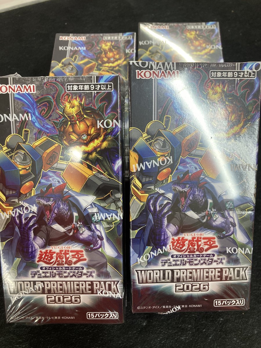 遊戯王 ✨✨最⭐️新⭐️弾✨✨ WOLED PREMIERE PACK 2026 大好評発売
