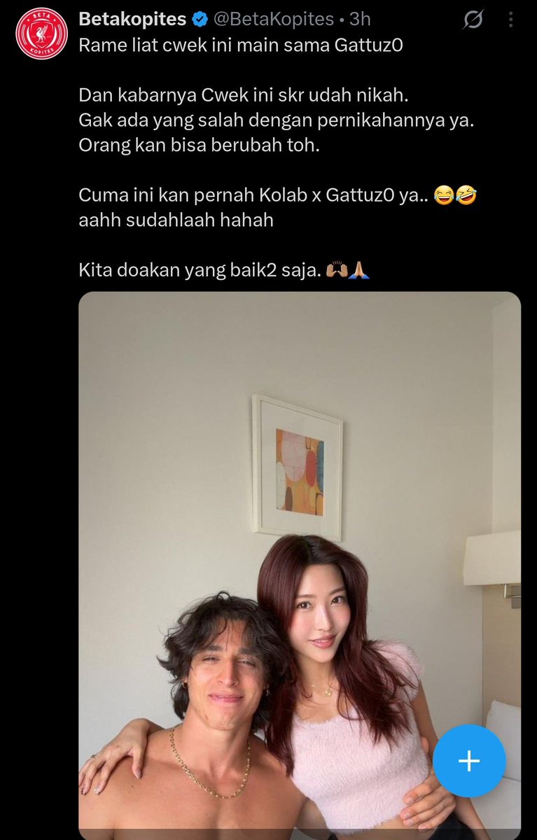 dikanchut's tweet photo. Sebuah akun bola mati gaya membahas pemeran film dewasa setelah ternyata membahas "boti" pun nggak mengangkat angka engagement-nya.

Kasian. https://t.co/WaJtkkuMEm