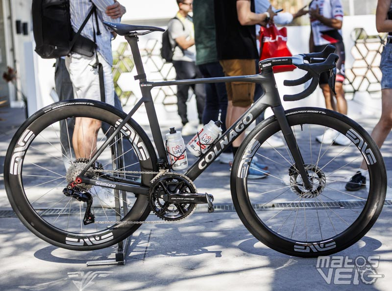 matosvelo's tweet photo. Le Colnago V5RS d'Isaac Del Toro sur le Tour de France 2026 : https://t.co/lTlOcCRiv4 https://t.co/rdKyhFDhGz