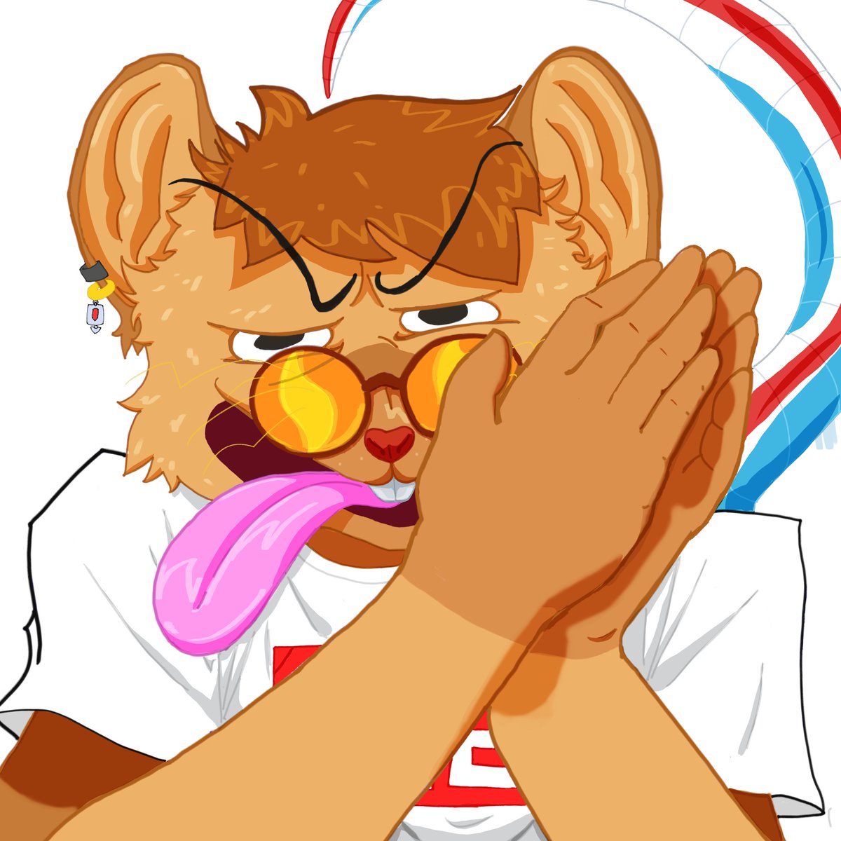 Toothedpaste's tweet photo. Brand new image of my boy Krest just dropped this may be the tuffest image ever (I will appropriately tag the artist when I get their socials, idk them yet but I have asked #newpfp https://t.co/QarR14AO0W