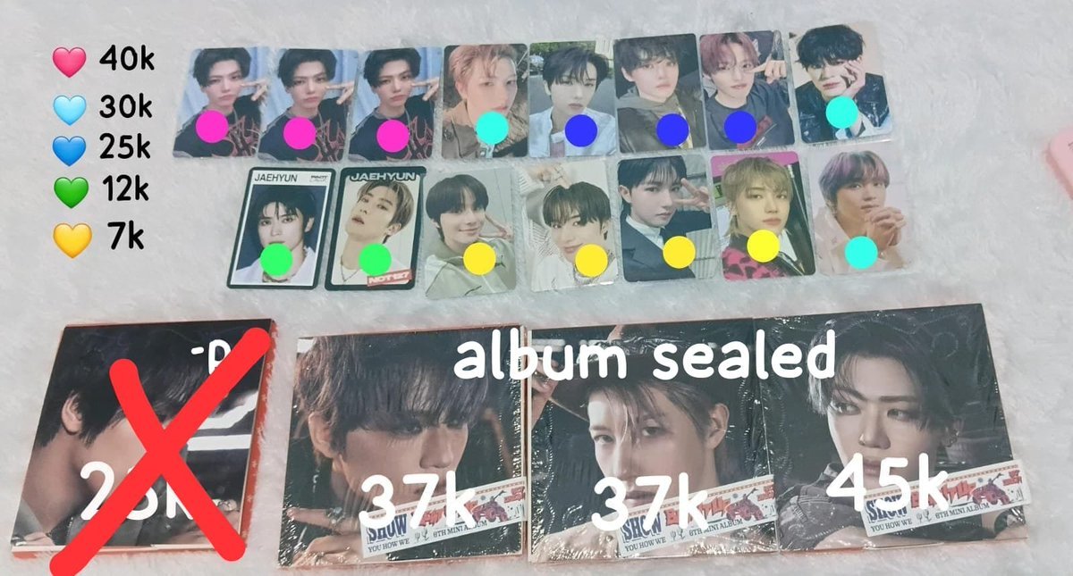 _theeyy2's tweet photo. WTS Dm @_theeyy

album beat it up pc beat it up best friend ever bttf dreamscape be there for me retro house tc ay-yo fact check jaemin renjun jeno jisung chenle haechan jungwoo jaehyun

📍mataram
-co oren inc all
-keep event dp 30%
-negotiable
-all good condi 
-MINBEL 10K

Wa1 https://t.co/ULMp7vZT59