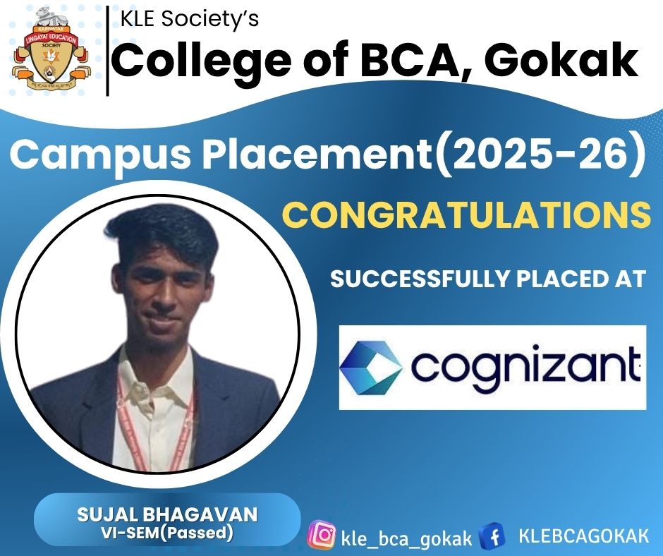 BcaGokak's tweet photo. #klebcagokak #placements #CompusPlacements #placements2026 #congratulations https://t.co/HXmK5O6OVt