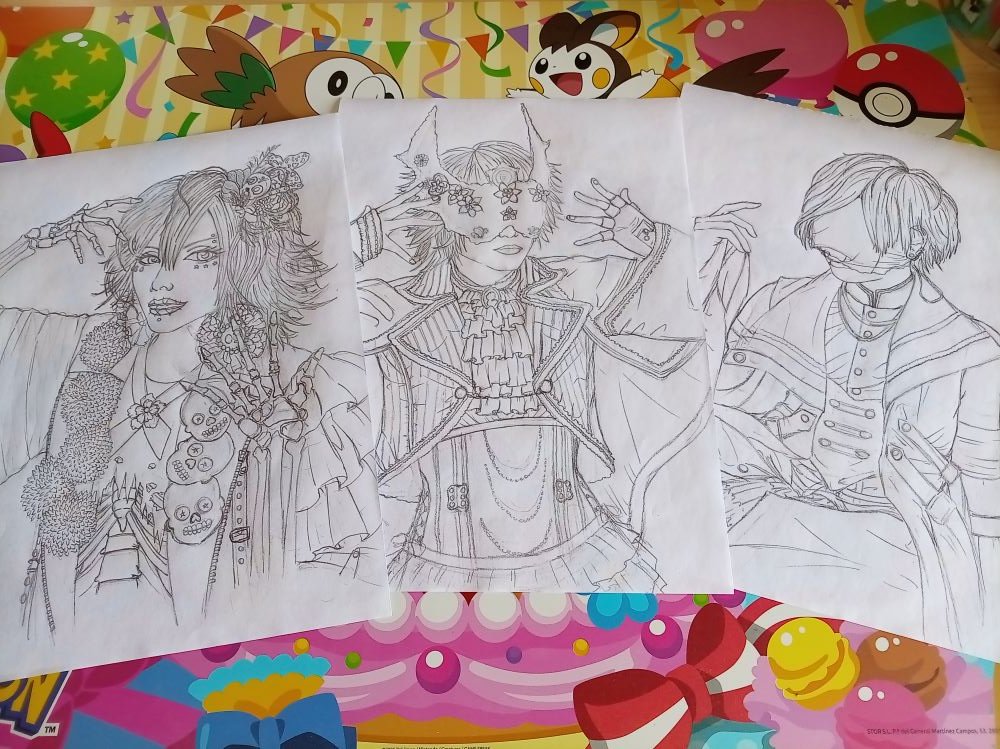 deranekochan's tweet photo. #WIP #visualkei #vkei #V系 #ヴィジュアル系 #己龍 #黒崎眞弥 #ELVAHEM #GrimmNoir #咲吾 #ベイビーキングダム #Kiryu #KurosakiMahiro #BabyKingdom #Shogo #fanart https://t.co/D00pDrrfDw