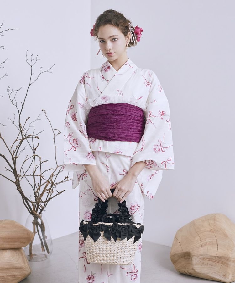 🎐YUKATA Collection🎐／ “凛と咲く、Maison de FLEURの夏支度” 薔薇や