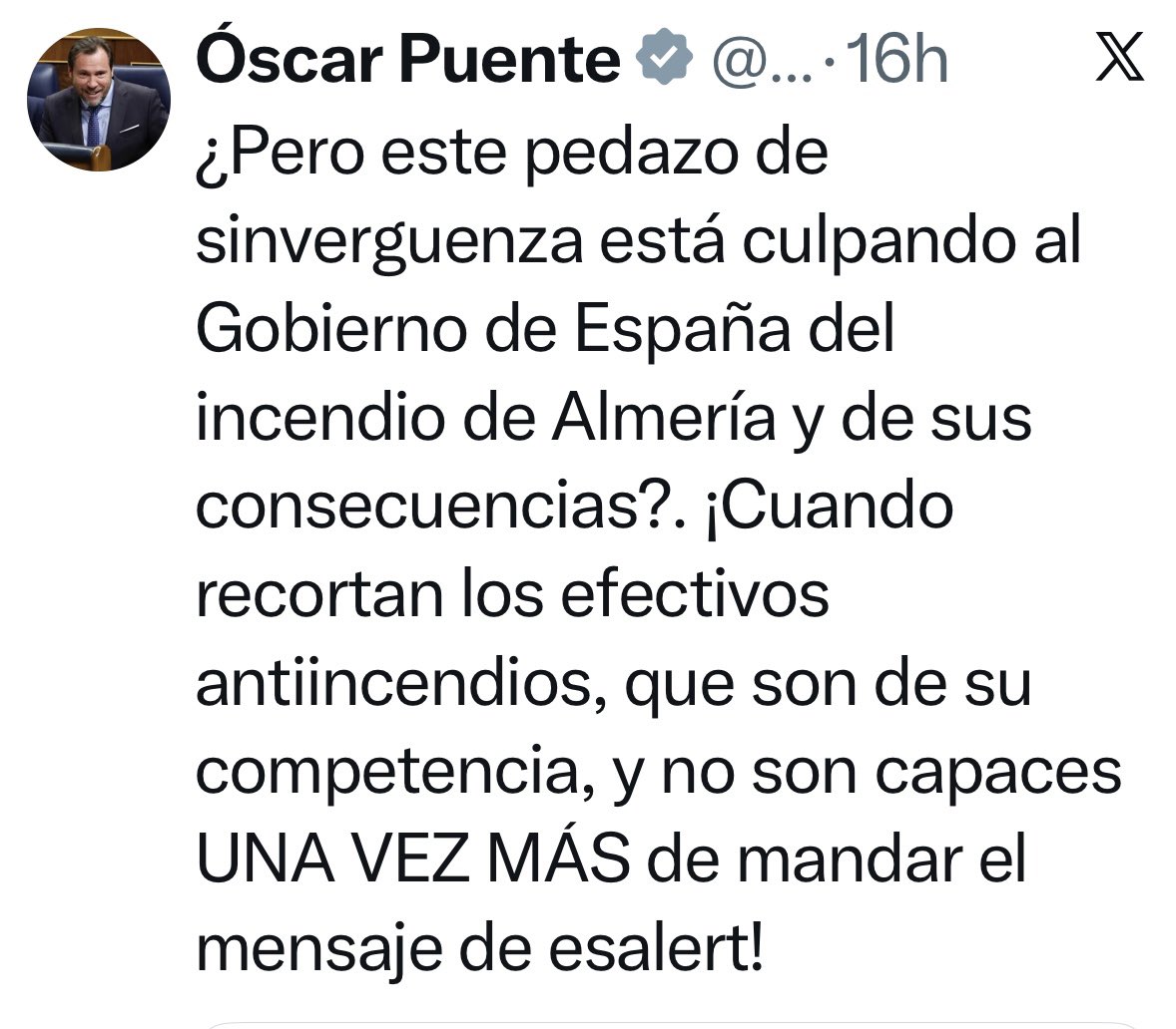 Rafa_Hernando's tweet photo. El eslabón perdido entre el mono y el orangután no podía desperdiciar la ocasión para insultar a la gente

No supo evitar 42 muertos en Adamuz, pero sin tener ni idea del territorio, el incendio, o el viento, decir a los técnicos lo q hay q hacer🤮 https://t.co/z3qJTIv9D5