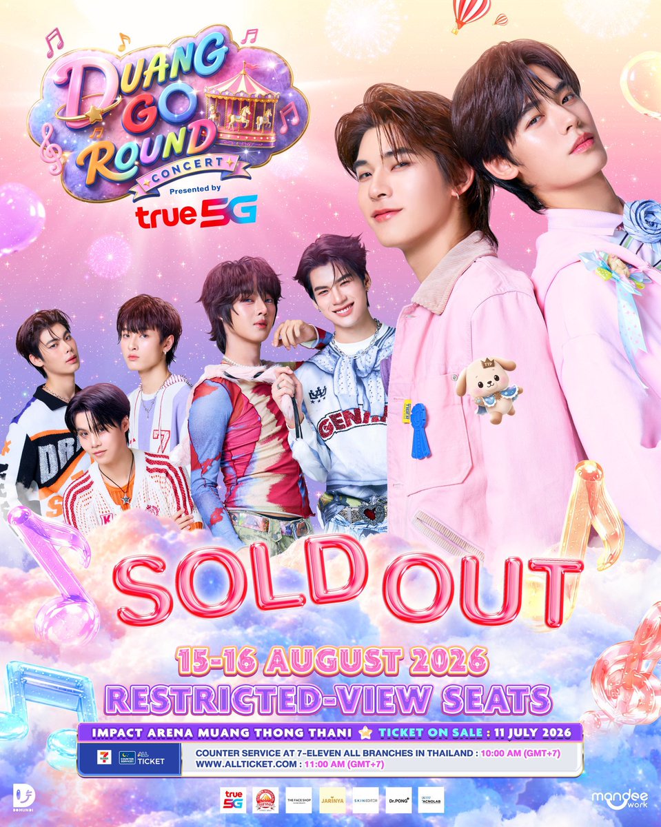 withyouwerebear's tweet photo. Sold out หมดแล้วทั้งสามรอบ แมสมากกกกกก กรี๊ดดดดดดดดกกกก 

#DuangGoRoundConcert https://t.co/G8PvO94Qrg