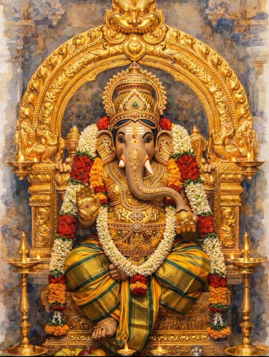 veda_padma's tweet photo. With the blessings of Ganesh ji, starting a very important module today. May he bless me with vidya and vaak phalitam 🙏
Pic credits: respective owner. Copied from a twitter handle sometime back https://t.co/hbBKIprhVI