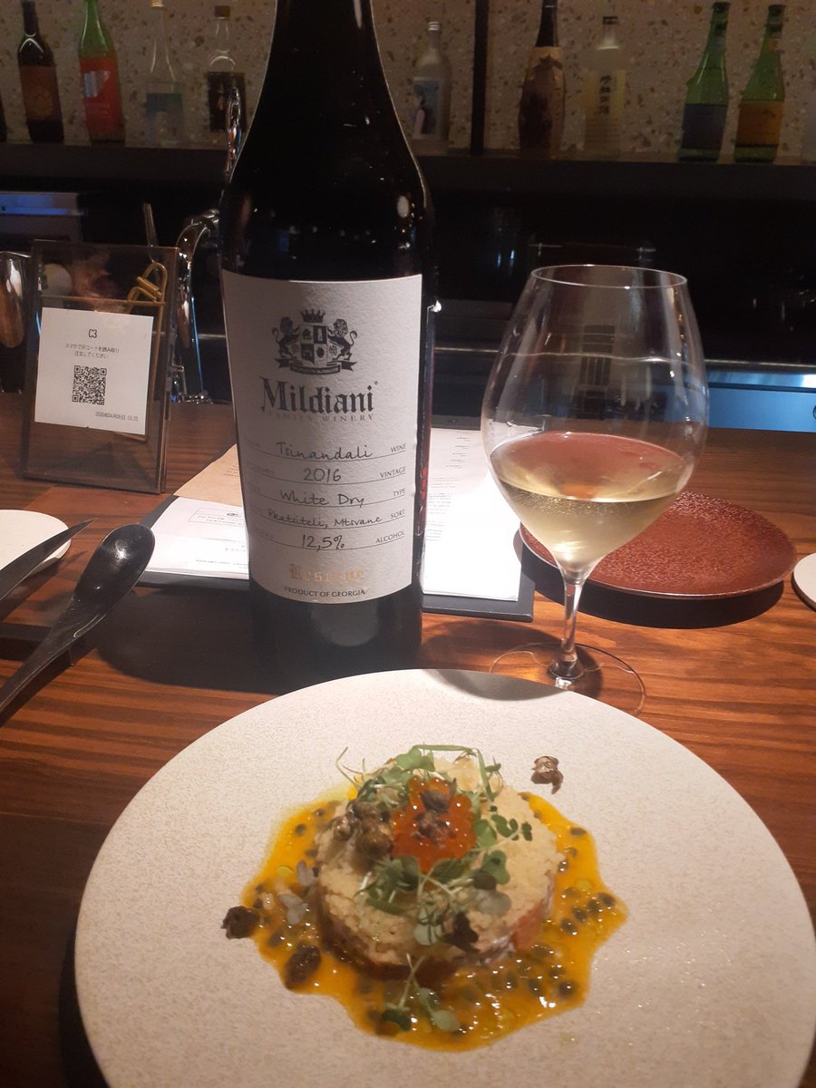 l_tsintsadze's tweet photo. レオのゴールデン・セレクション・ジョージアワイン・ペアリング・ディナー @ 赤坂酒場345 
#ASconsulting 
#ジョージアワイン  #ツィナンダリ
https://t.co/COGw9rd0li https://t.co/aRYU3jn02l