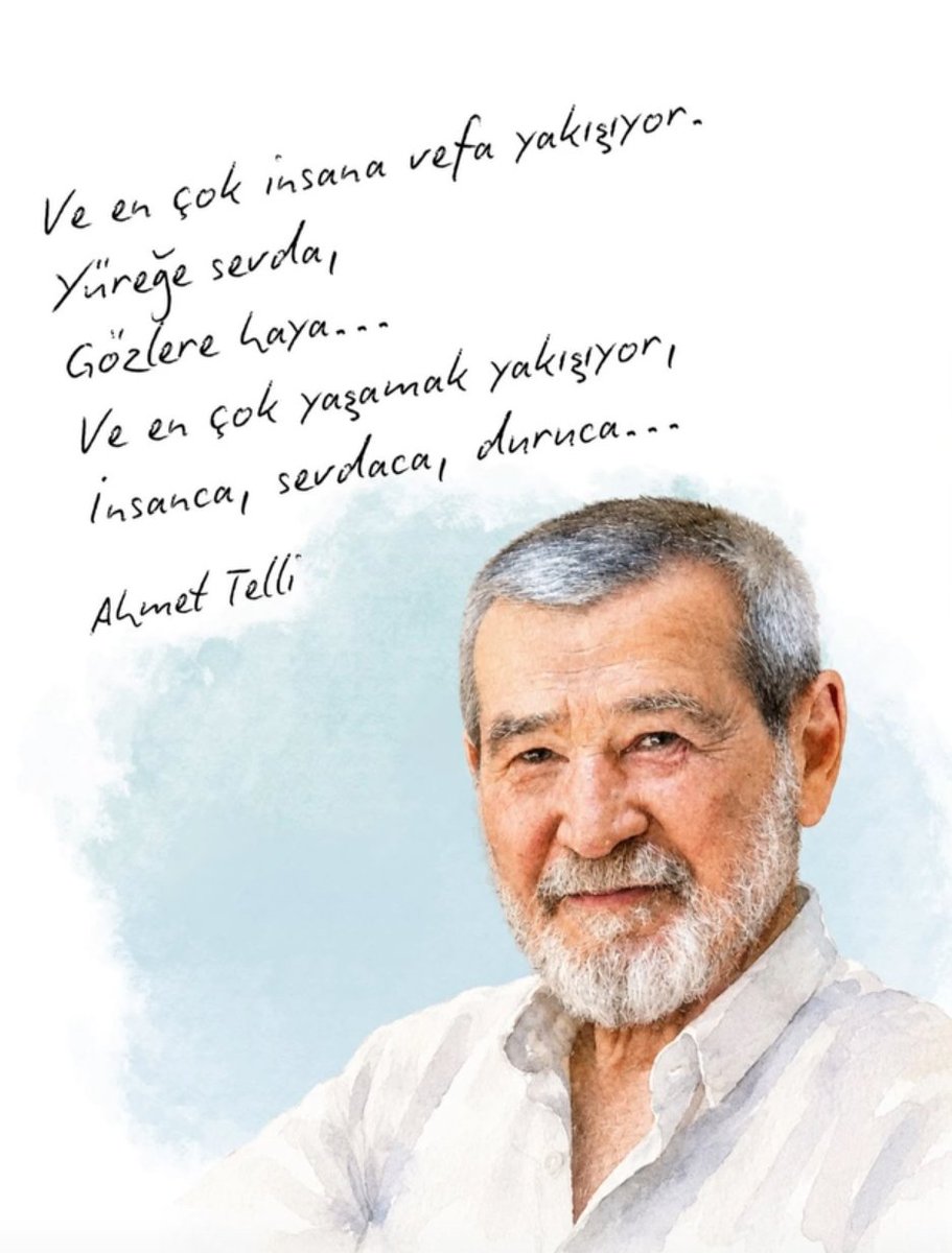 karacaoren40's tweet photo. Güle güle Üstad...

#AHMETTELLİ https://t.co/maToHJbsUz