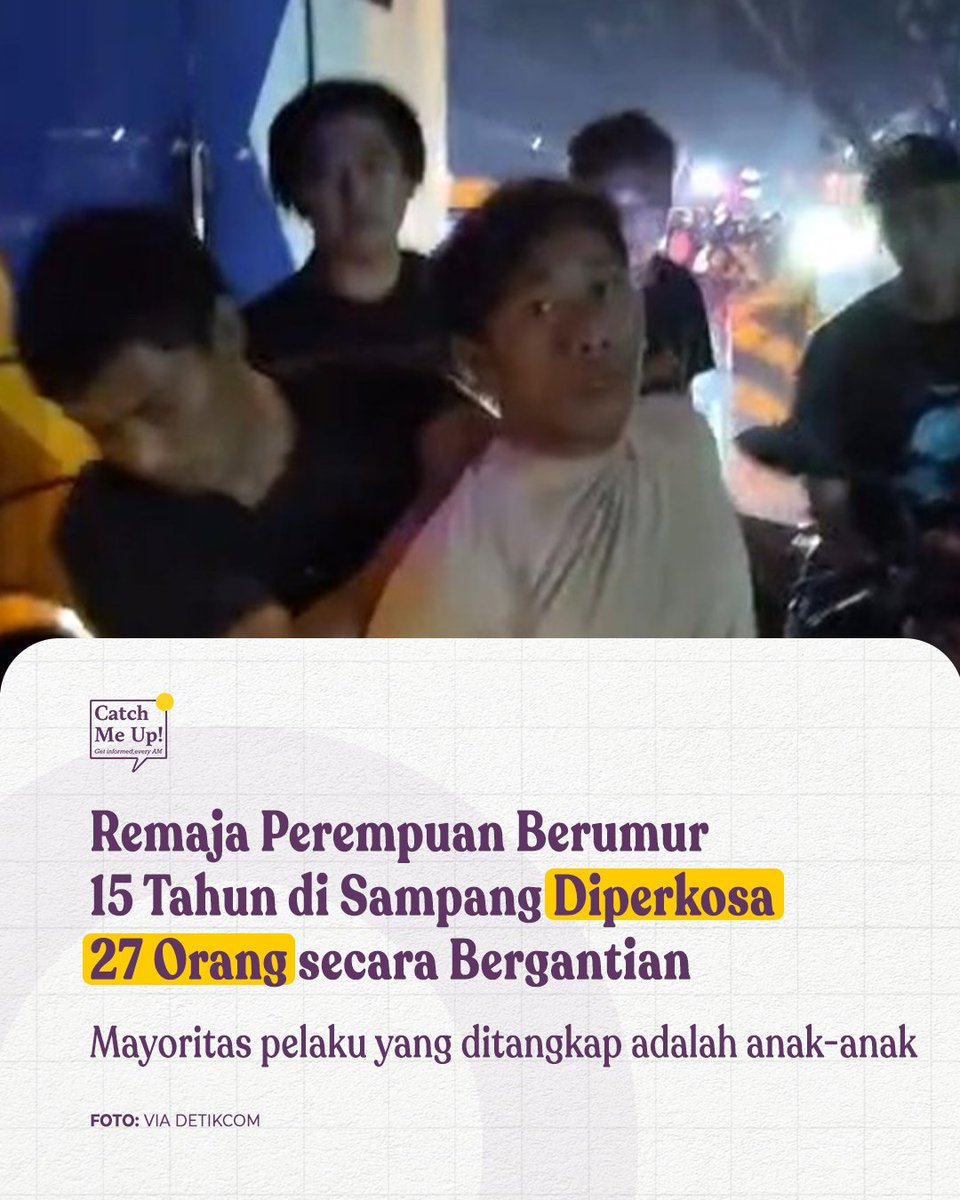 catchmeupco's tweet photo. Speechless. Bahkan kata "bejat" pun rasanya masih terlalu kurang untuk mendeskripsikan pelaku perkosaan ini. https://t.co/hlhC2MvYMT