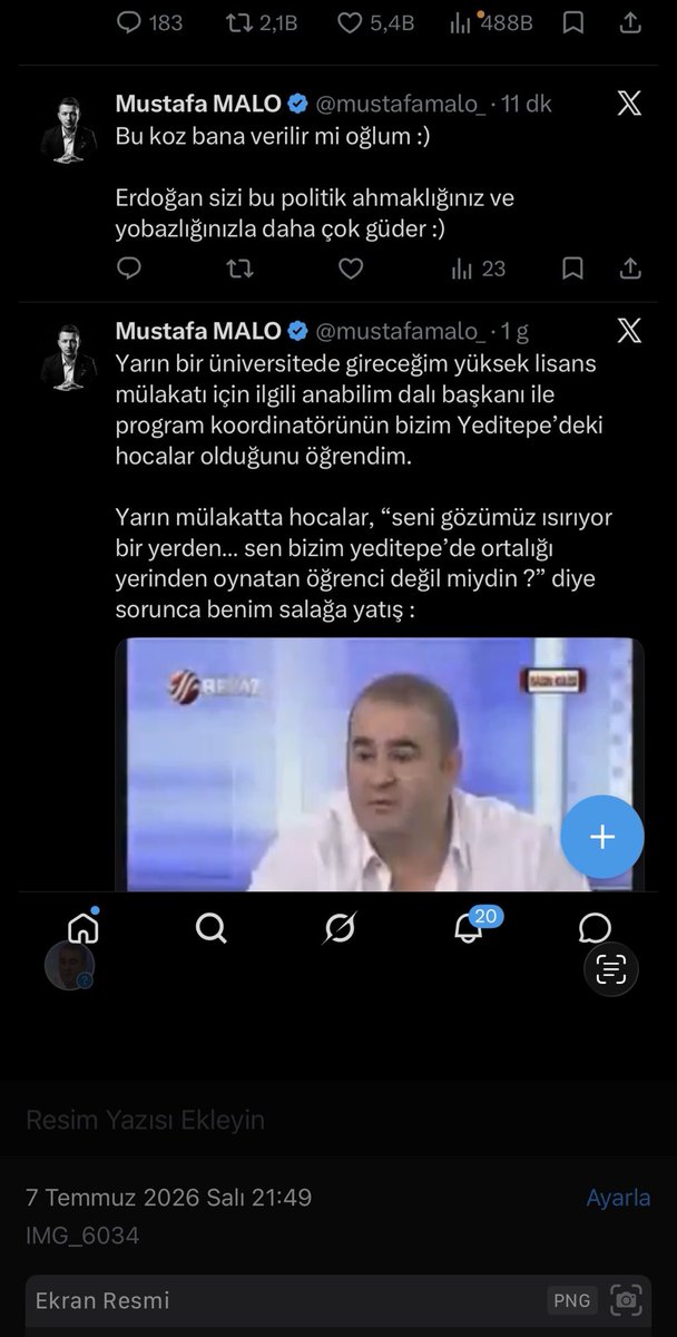 TweetterYazari's tweet photo. @aksozluk_com Bu postu da yazıp siliyor https://t.co/hQmVPh2R1t