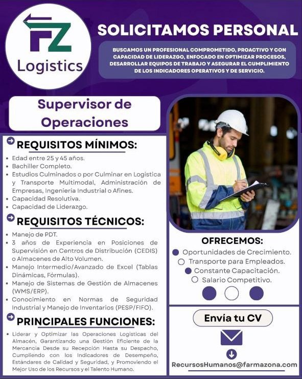 empleoscvpanama's tweet photo. Jefe de Cocina
https://t.co/3sf0LjuZEm

Encargado de Asuntos Regulatorios
https://t.co/AKqVX7r4lT

Operario de Equipo
https://t.co/1eXZ1q241v

Supervisor de Operaciones
https://t.co/IjvJ4uavXR

#cvpanama #panama #empleospanama #Vacantes #empleos https://t.co/9xVjElkJ8A