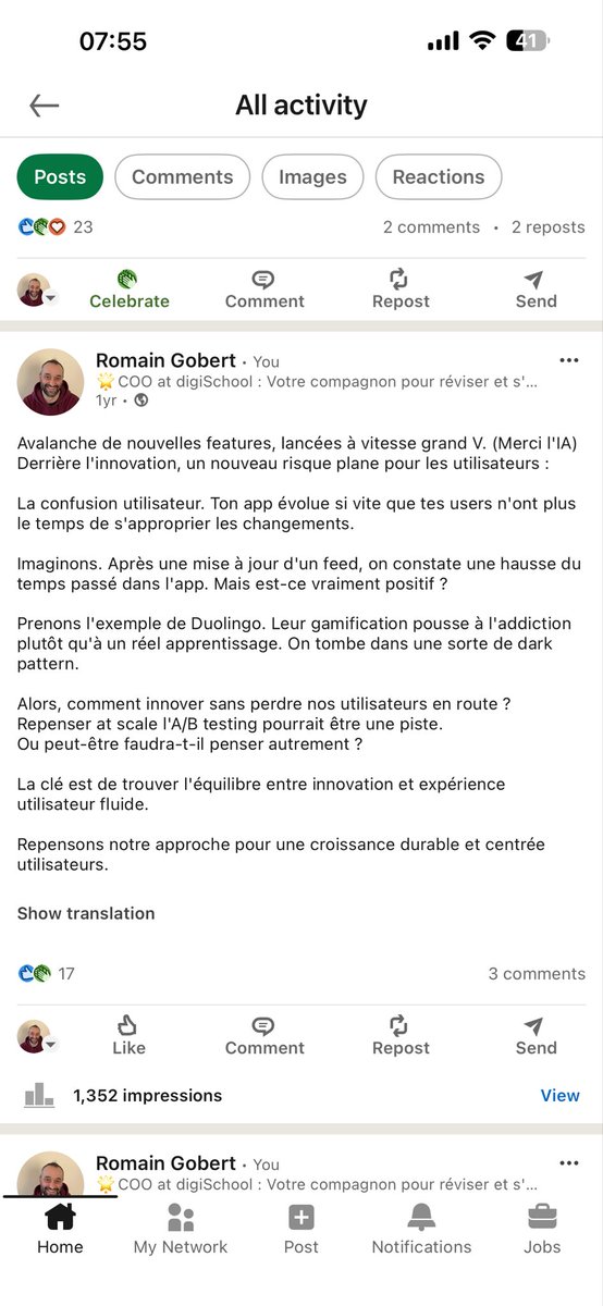 Rilmain's tweet photo. @benjamincode C’est un call que j’avais il y a 1 an … maintenant c’est sur que c’est le bordel je dirais plus vite et moins quali au final https://t.co/tCjKg9EAV4