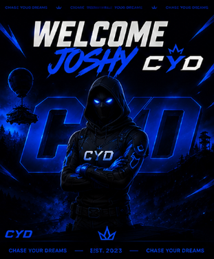 cydteamx's tweet photo. Plays smart. Finishes stronger. 🧠

Welcome Joshy to CYD! https://t.co/xQRU2VAeS4