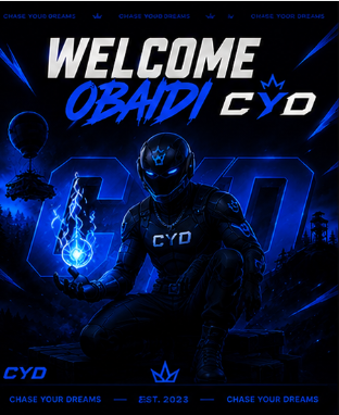cydteamx's tweet photo. Patience. Power. Precision. 💎

Welcome @Obaidi_fnbrw to CYD! https://t.co/365ijBUAvK
