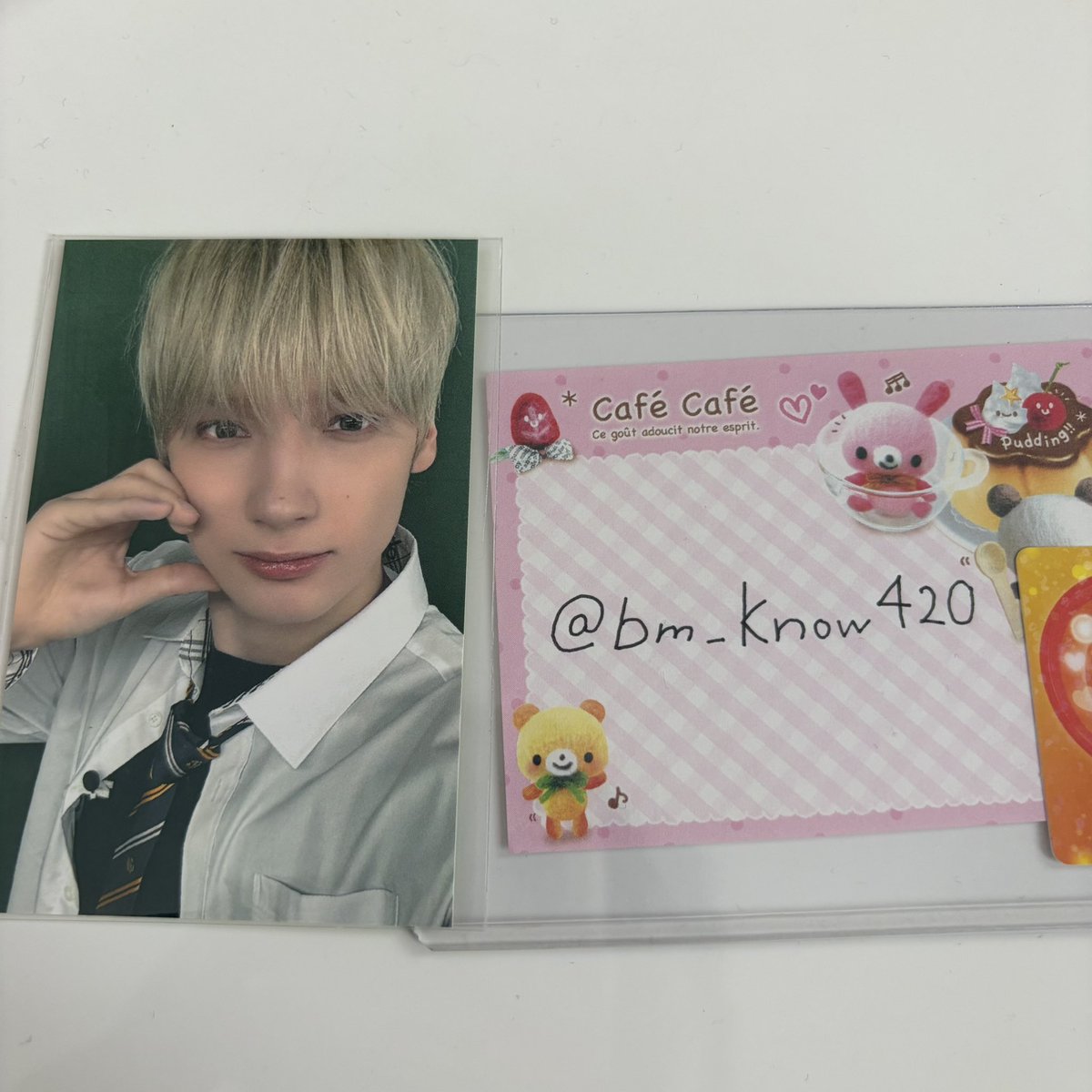 bm_know420's tweet photo. TXT トゥバ PPULBATU Hey! APPLE Weverse 特典 トレカ 交換 プルバトゥ

譲 ヒュニンカイ

求 ボムギュ

郵送希望です お気軽にお声がけください🌟 https://t.co/6nTP5br84A
