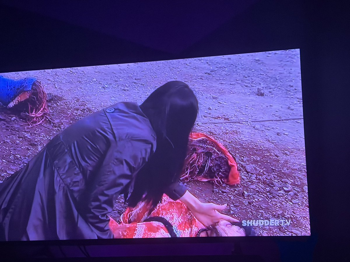 faceonyourface's tweet photo. “Are you okay?” #TheLastDriveIn
#MutantFam 
#TokyoGorePolice 
#SavageSummer 
@therealjoebob
@kinky_horror 
@TheMutantFam https://t.co/TEGntkHene