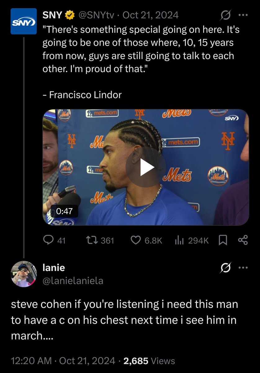 lanie tweet media