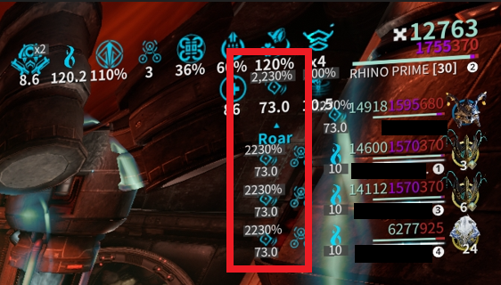 TennoLabo's tweet photo. 2000%ろあああああああああああ

＃Warframe https://t.co/dnx81RFNIa