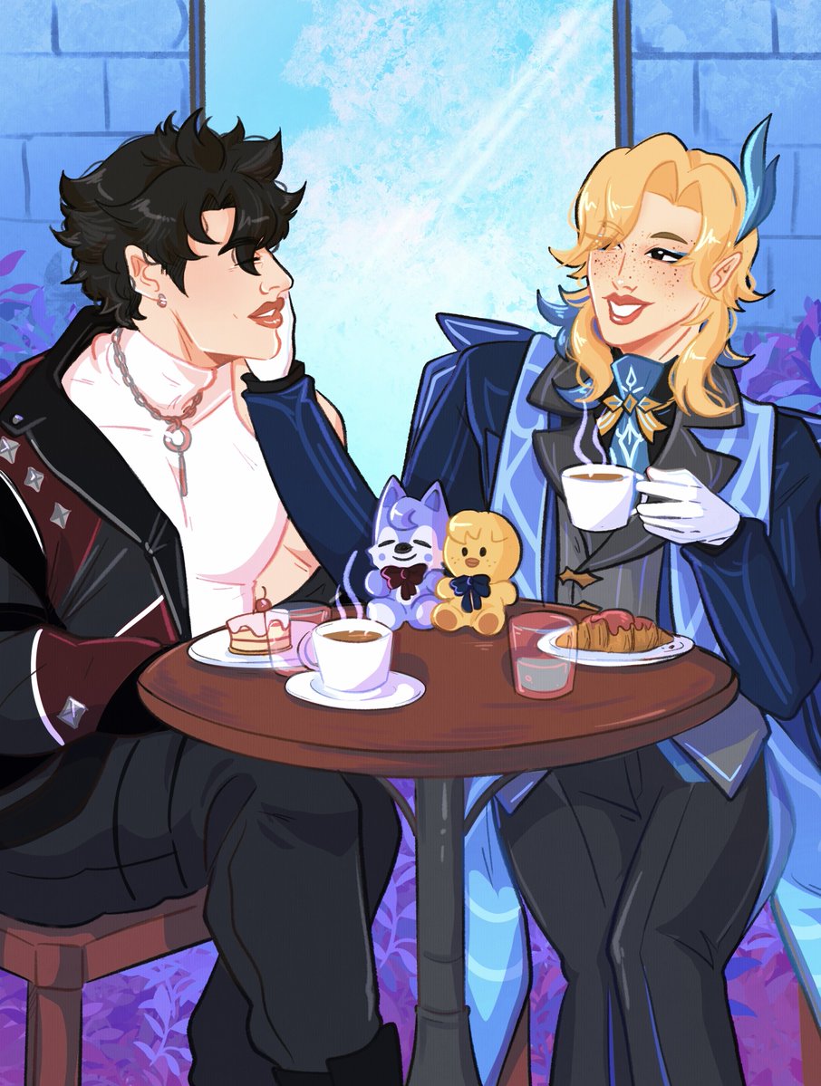 chnlx_fa's tweet photo. casual wriolette chanlix because they are a match made in the stars ✨ https://t.co/SRU5xQd92I