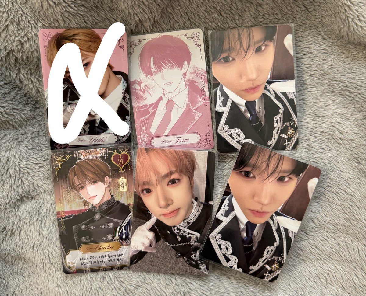 mpvajra's tweet photo. nct wish ラントレ交換探してます

譲　サクヤ・ジェヒ・リョウ(レア)
求　ユウシ(下記写真最優先、他検討)

譲り全て韓国公演のトレカになりますが
ラントレ、6000円以上等異種検討可能
本日会場にて交換希望
n:1可能です。

お心当たりのある方はお気軽にご連絡お願いします🙇

#nctwish交換 https://t.co/ZfNZ5tjJOE