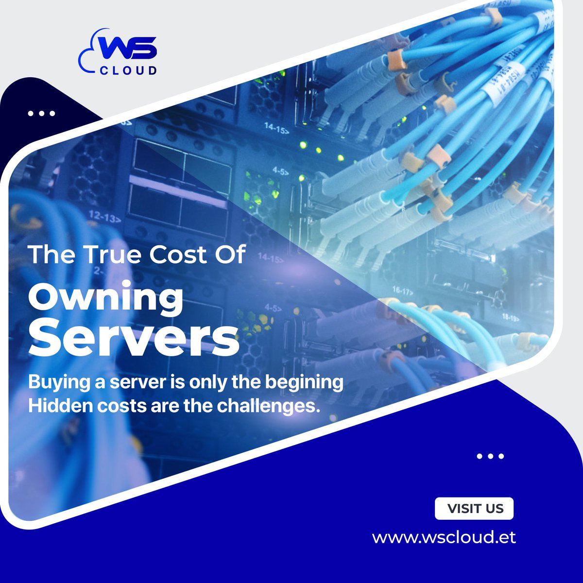 WebSprix_'s tweet photo. The True Cost of Owning Servers
A server is only the beginning. Hidden costs like power, cooling, maintenance, and downtime add up.
With WS Cloud, enjoy predictable costs and effortless scalability.
 https://t.co/jLBD5JZmEP
#CloudInfrastructure  #BusinessGrowth #WSCloud https://t.co/w6N0chal7L