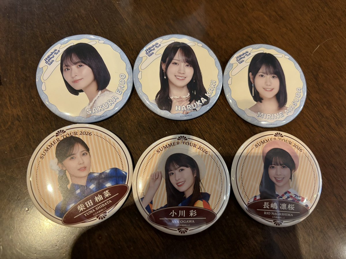 k_iryo's tweet photo. グッズ買ってきたー！
缶バッジの結果です
また明日も買お https://t.co/bu40qIUzBi