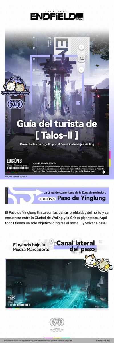 AKEndfieldES's tweet photo. // Guía del turista de Talos-II // Paso de Yinglung //

Echemos un vistazo al Paso de Yinglung.

▼//Descarga el juego desde el sitio web oficial: https://t.co/gSdsOJAh6A

#ArknightsEndfield #Endfield #CompanionshipCelebration https://t.co/tj77M8lt9T