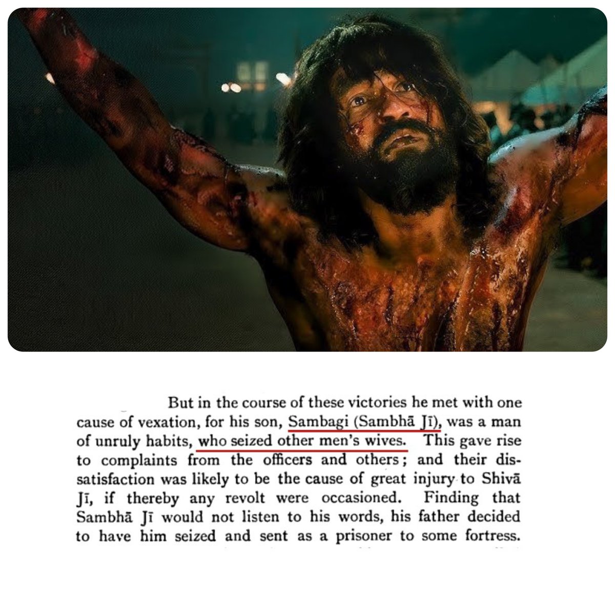 Rustum_0's tweet photo. And they accuse us of glorifying rapists?
— Niccolao Manucci (1638-1717) https://t.co/IvWitdHGIQ