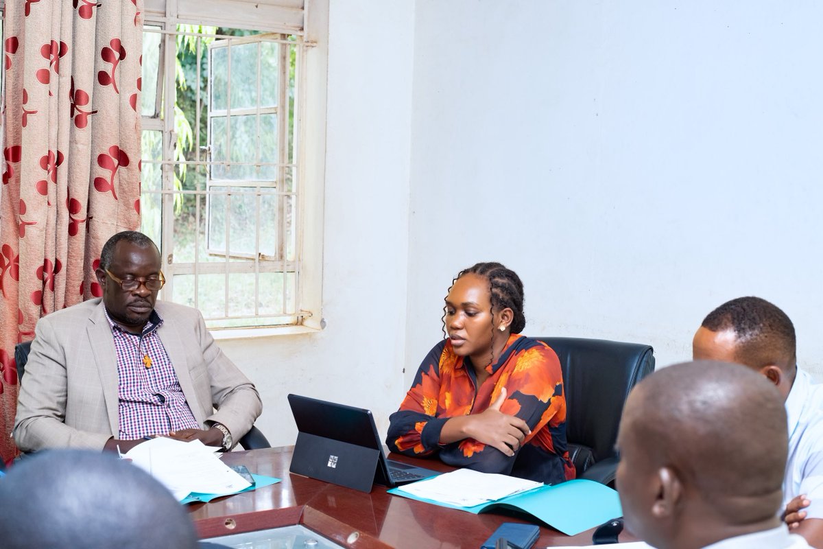 otimgiw's tweet photo. We held our first district roads committee meeting to discuss implementation of the shs1bn roads maintainance grant and road fund for the fy 2026/27. In attendance were all the district leaders including the area MPs @PNyamutoro and hon Ongiertho Emmanuel https://t.co/Fh4vEYRd5T