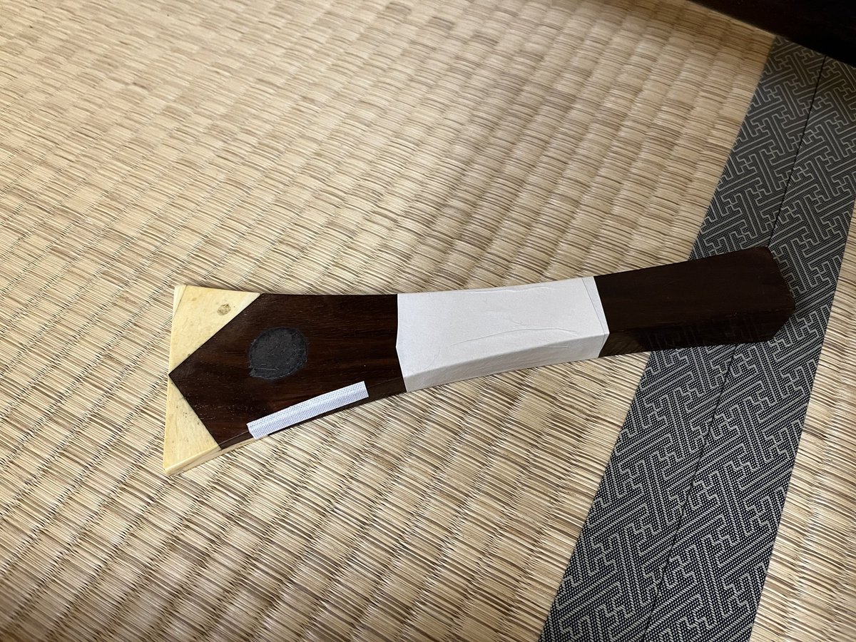 急募 三味線のバチ義太夫用 小さめのやつ😂