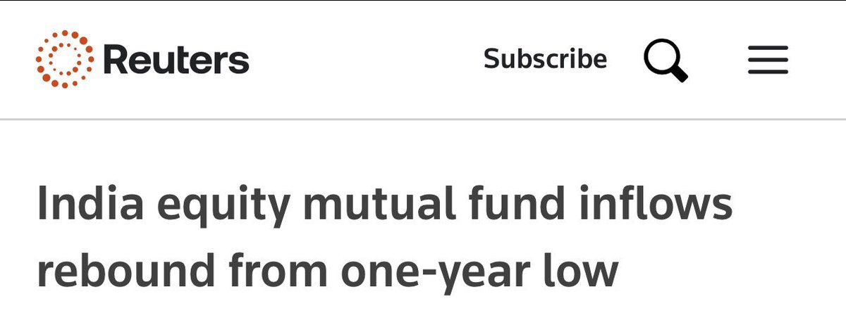 24nitishh's tweet photo. #Small_cap funds saw a 19% inflow increase while overall equity inflows climbed 26%. Risk appetite is clearly improving. 📊
https://t.co/ArPcqD2ANx https://t.co/NRt9anOUiG