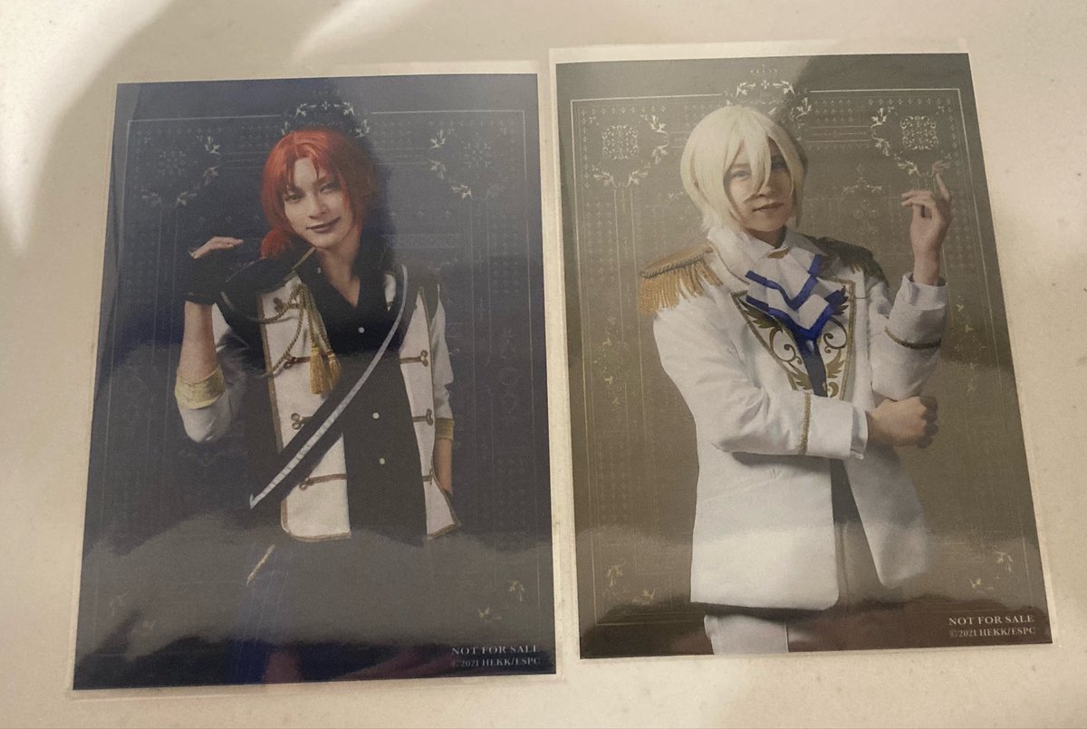 Ruiruinisemitik's tweet photo. 【交換】あんステ Requiem from Knights RfK 返礼祭 レクイエム チェキ風カード 
【譲】
チェキ風カード
✩凛月各2✩レオ(ユニット)3 ✩瀬名(返礼祭)3
真（制服）2(ユニット)4真緒(ユニット)3英智（制服)3
特典
月永レオ
英智
【求】司(返礼祭/ユニット)
or定価(✩は無印と抱き合わせ)
特典(朱桜司) https://t.co/wwksgSh4OM