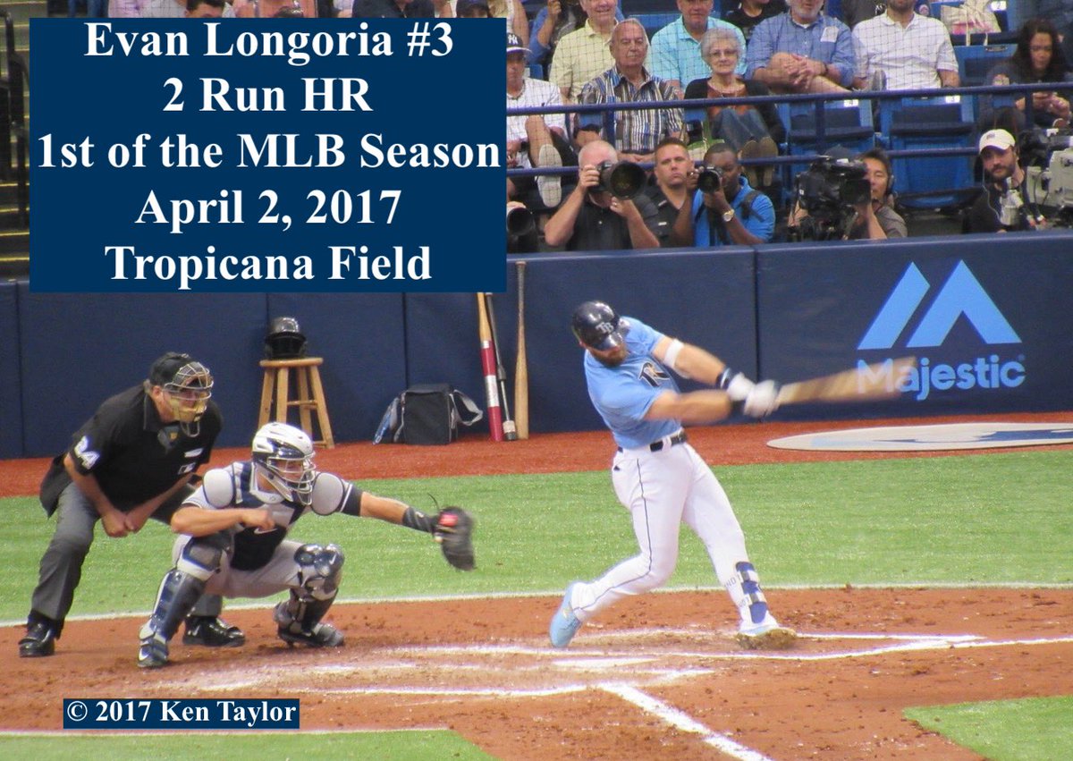 beachsnooker's tweet photo. When @Evan3Longoria hits another memorable HR in 2017 ⚾️❤️✅🙌🏻😎 photos 📸 @beachsnooker @TriciaWhitaker @Ry_Bass @MaddHalos @Brett_Phillips8 @realrockriley @DickieV @RaysTwinLizzie #Longo #EvanLongoria3 #RaysUp @RaysBaseball #LegacyWeekend https://t.co/JTRq8aos8p