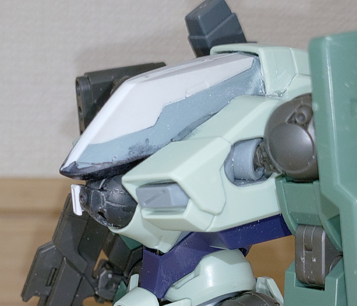 H_Ochre's tweet photo. なんかよく見たらポッドの取り付け位置ミスって隙間がすごくなってたから付け直し https://t.co/lRDHiJ7jsP