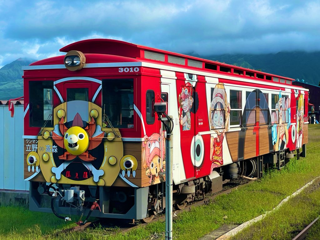 CIAO_18_'s tweet photo. ワンピースの列車良き https://t.co/EelXg3vLKM